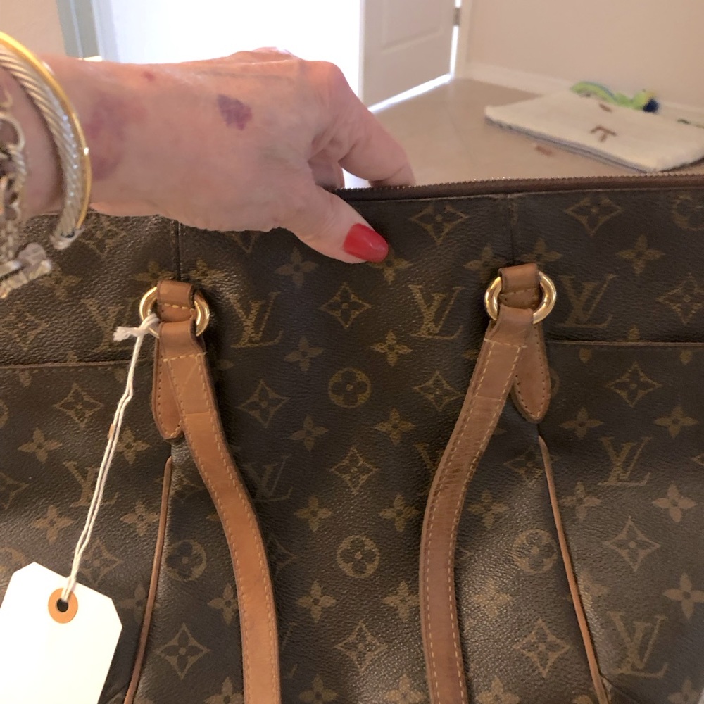 Louis Vuitton Monogram Totally Canvas Brown Tote Bag - Picture 14 of 15